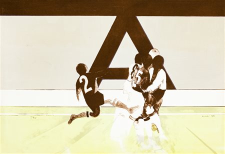 AUTORI VARILotto unico composto da:DINO BOSCHI (1923-2015)Senza Titolo,...