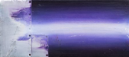 MICHELE DE LUCA (1954)Albe, 1994Tecnica mista e metallo su tavolacm...