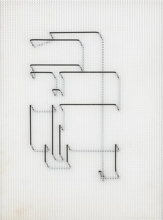 EMANUELA FIORELLI (1970)Senza TitoloPlastica e filo elasticocm 35x27Autentica...