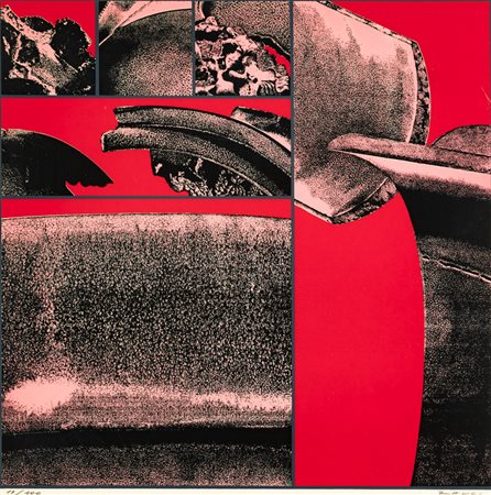 CARLO ZAULI (1926-2002)Senza TitoloSerigrafiacm 48,5x48Firma e numerazione...