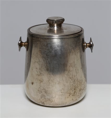 MACABO' Secchiello per il ghiacchio. Metallo e alluminio. Cm 18,00 x 19,50 x...