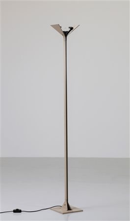 SCARPA TOBIA (n. 1935) Lampada da terra. Metallo laccato. Cm 27,00 x 190,00 x...