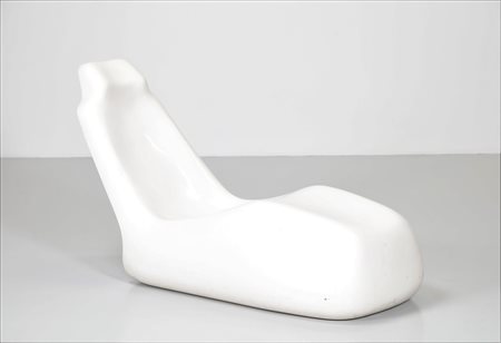 ROSSELLI ALBERTO (1921 - 1976) Chaise longue. Vetroresina. Cm 65,00 x 82,00 x...