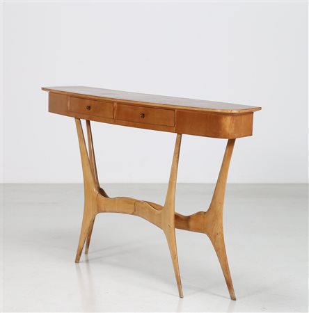 MANIFATTURA ITALIANA Consolle. Legno. Cm 159,00 x 91,00 x 32,50. Base in...