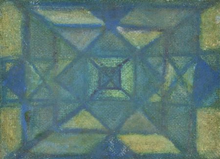 Dando SENZA TITOLO tecnica mista su tela grezza, cm 26x35