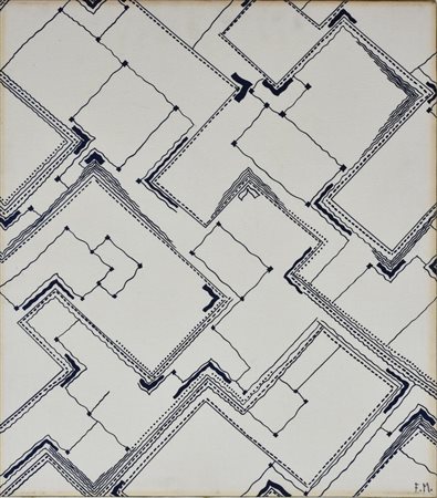 Felix Monteserra GIRO DEI CIRCUITI, ESPRESSIONE CROMATICA tessuto colorato,...