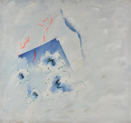 Giuseppe Orsenigo SENZA TITOLO olio su tela, cm 97x90 al retro: firma e data...