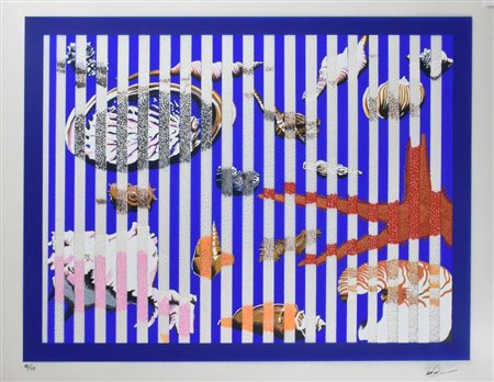 Marco Veronese AMA LA NATURA serigrafia su pvc neutro, cm 70x90 esemplare 82...