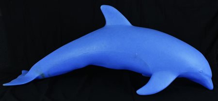 Cracking Art Group DELFINO plastica, cm 44x32x115 L'opera presenta tracce di...