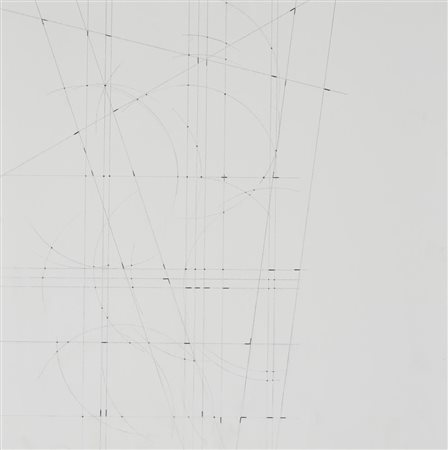 Licia Galizia SENZA TITOLO tecnica mista su tavola, cm 50x50 sul retro:...