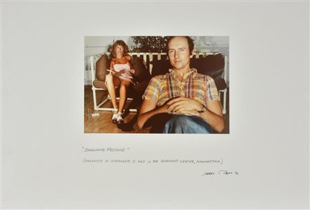 James Collins IMAGINING MELANIE fotografia applicata su carta, cm 50x75 sul...