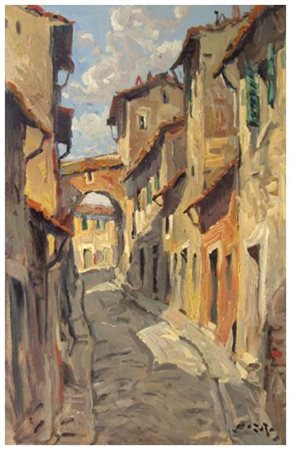 FRANCESCO MARIA PIERI (Castagneto Carducci 1941 – 1989) Senza titolo Olio su...