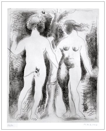 MARINO MARINI (Pistoia 1901 – Viareggio 1980) Omaggio a Dürer, 1971...