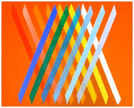 PIERO DORAZIO (Roma 1927 – Todi 2005) Ruggine, 2003 Olio su tela 24 x 30....