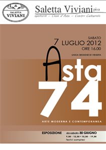 Asta N. 74 - Arte Moderna e Contemporanea