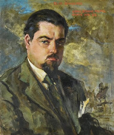 Gariazzo Pier Antonio RITRATTO DI ELIO QUAGLINO (ANNO DOMINI MCML AETATIS...