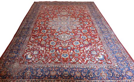 TAPPETO TABRIZ PERSIA cm 260x390 Discrete condizioni generali con tracce di...