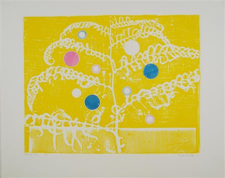 Karl Kasten BACCARAT TREE. 1995 Acquatinta e impressione a secco. mm 330x425....