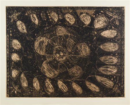 Luciano Lattanzi LOTTO DI 3 STAMPE I) Senza titolo. 1975. Acquaforte e...