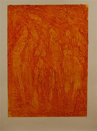 Shlomo Harush COMPOSIZIONE. 1994 Acquatinta a colori e carborundum. mm...