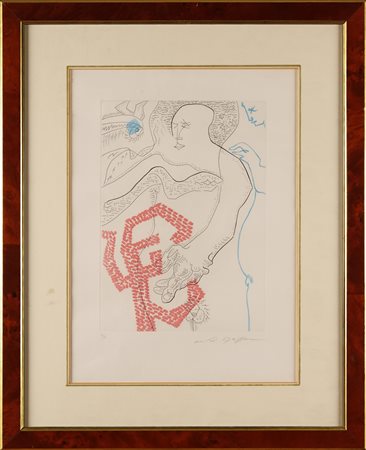 DERAIN ANDRE' (1880 - 1954) Senza titolo. Acquaforte. Cm 29,00 x 40,00. 8/50....