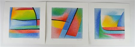 CARMINATI DAVIDE (n. 1958) Senza titolo. Serigrafia. Cm 30,00 x 30,00....