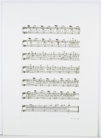 MARINELLI MARCO (n. 1963) Senza titolo. Serigrafia. Cm 45,00 x 62,00. 25/35....