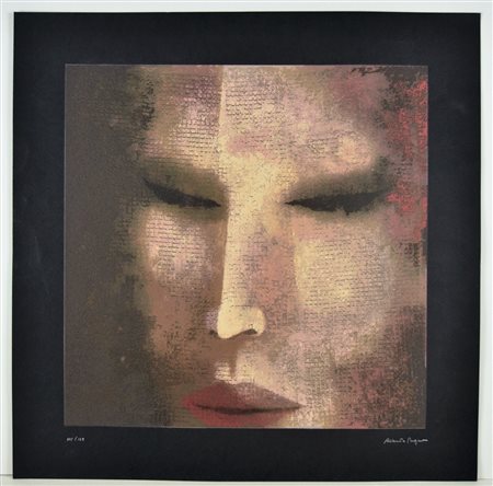 PUGNO ROBERTA Senza titolo. Serigrafia. Cm 70,00 x 70,00. 102/125. Tiratura e...