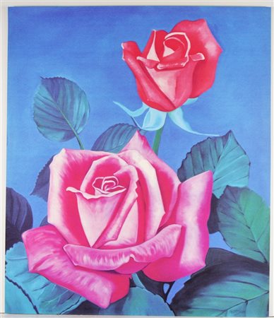 MONTESANO GIAN MARCO (n. 1949) Senza titolo. Serigrafia. Cm 67,00 x 79,00....