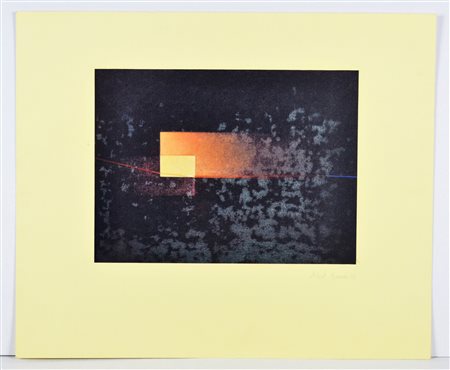 BARREDA ALBERT (n. 1945) Senza titolo. Serigrafia. Cm 38,00 x 28,00. Firma e...