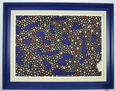 LATTUADA RAFFAELE (n. 1936) Senza titolo. Serigrafia su tela. Cm 85,50 x...