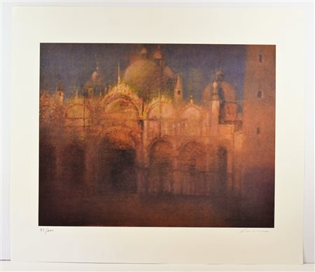 CROCIARA RENZO (n. 1950) Venezia. Serigrafia. Cm 80,00 x 70,00. 95/100....
