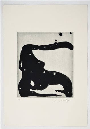 NON IDENTIFICATO AUTORE Senza titolo. Serigrafia. Cm 34,50 x 50,00. P.A....