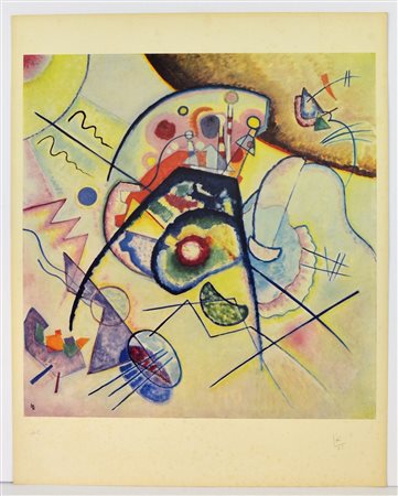 K27 Senza titolo. Serigrafia. Cm 48,50 x 61,00. H.C. Tiratura e firma in...