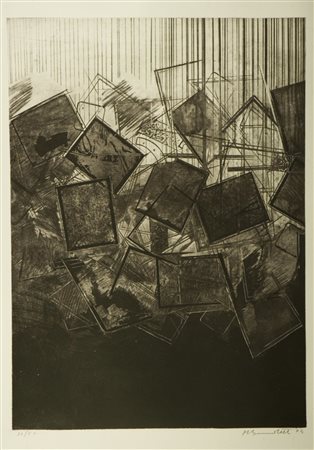 BENEDETTI MARIO (n. 1938) Senza titolo. 1974. Acquaforte. Cm 80,00 x 60,00....