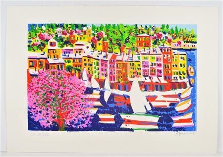 FACCINCANI ATHOS (n. 1951) Senza titolo. Serigrafia polimaterica. Cm 100,00 x...