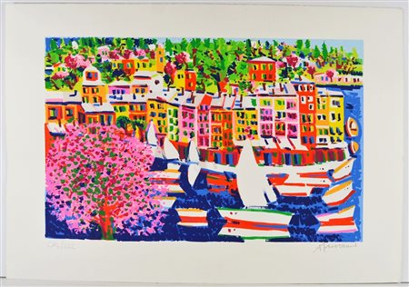 FACCINCANI ATHOS (n. 1951) Senza titolo. Serigrafia polimaterica. Cm 100,00 x...