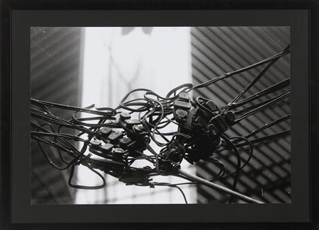 VENTURI MICHELE (1932 - 2005) Senza titolo. 2003. Foto in bianco e nero. Cm...