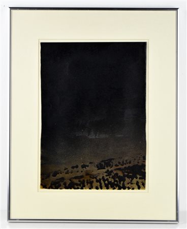 GRADI MARCO (n. 1955) Senza titolo. Tecnica mista su carta. Cm 34,50 x 25,00....