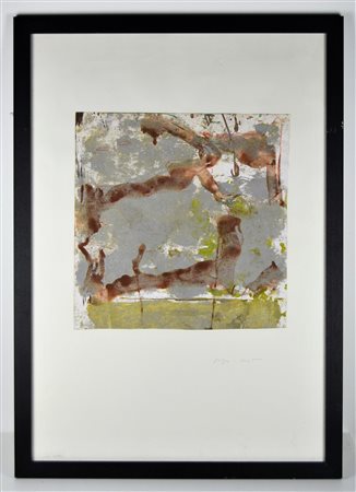 ARIZZA ROSARIO (n. 1951) Senza titolo. 2005. Tecnica mista su carta. Cm...