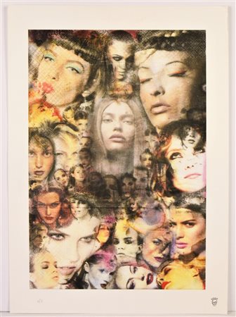 DODO (1907 - 1998) Senza titolo. Pigmenti su cartoncino. Cm 50,00 x 70,00....