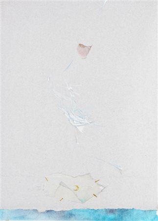 CAMPANI LUCIA Senza titolo. 1980. Tecnica mista su carta. Cm 25,00 x 34,00....