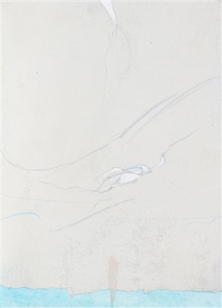 CAMPANI LUCIA Senza titolo. 1981. Tecnica mista su carta. Cm 25,00 x 34,00....