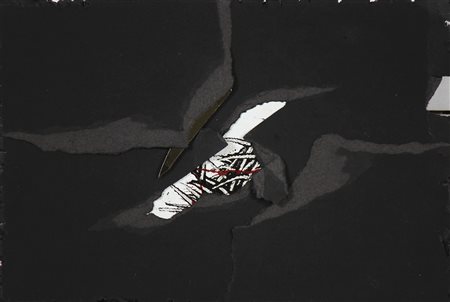 GISONE GASPARE (n. 1975) Senza titolo. 2004. Tecnica mista su carta. Cm 20,00...