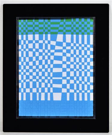 TOZZI ANGELO (n. 1960) Senza titolo. Tecnica mista su carta. Cm 21,50 x...