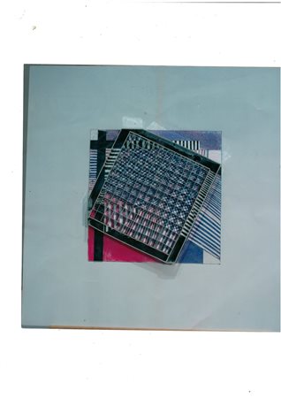 ORMENESE BEN (n. 1930) Senza titolo. 2001. Tecnica mista su cartone. Cm 30,00...