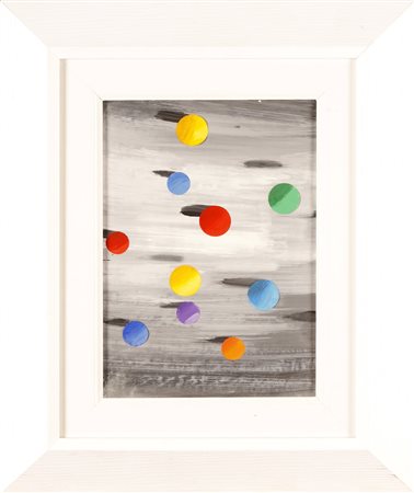 BONOMO FAITA (n. 1955) Game. 1998. Tecnica mista su carta. Cm 23,70 x 31,70....