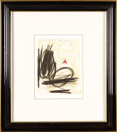 GALLI GIORGIO (n. 1958) Senza titolo. 2008. Tecnica mista su carta. Cm 17,00...