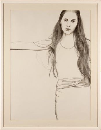 CASTELLI ALBERTO (n. 1970) Modern Style. 2001. Disegno su carta. Cm 55,00 x...