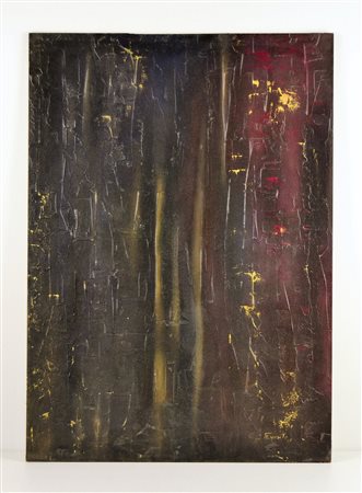 NON IDENTIFICATO AUTORE Senza titolo. 2006. Tecnica mista su tavola. Cm 70,00...